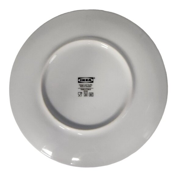 Set of 4 Ikea Side Plates Stunsig Girl Frédérique Vernillet Limited Edition 2017 - Picture 9 of 10